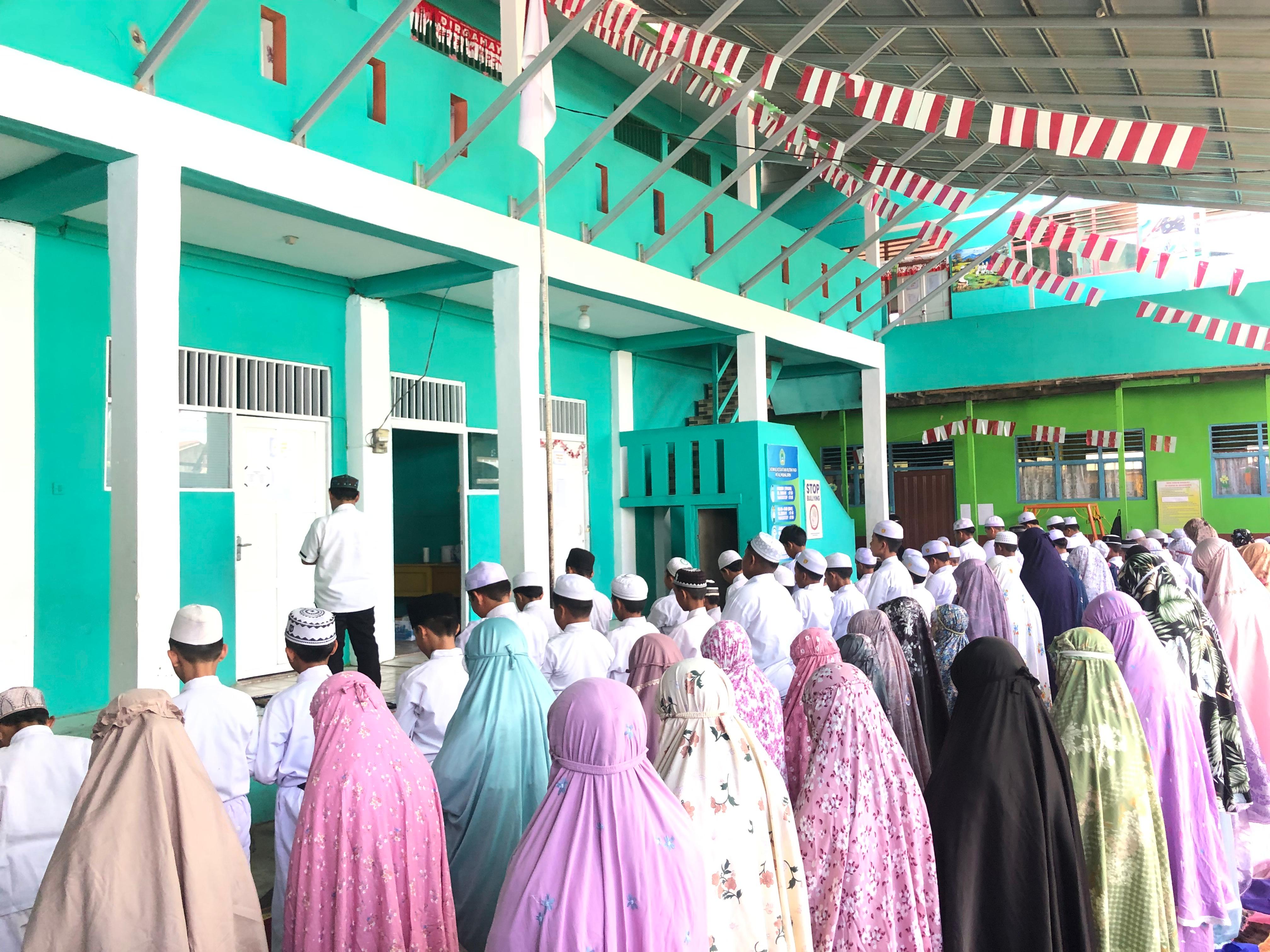 Kegiatan keagamaan MIS Al Muhajirin