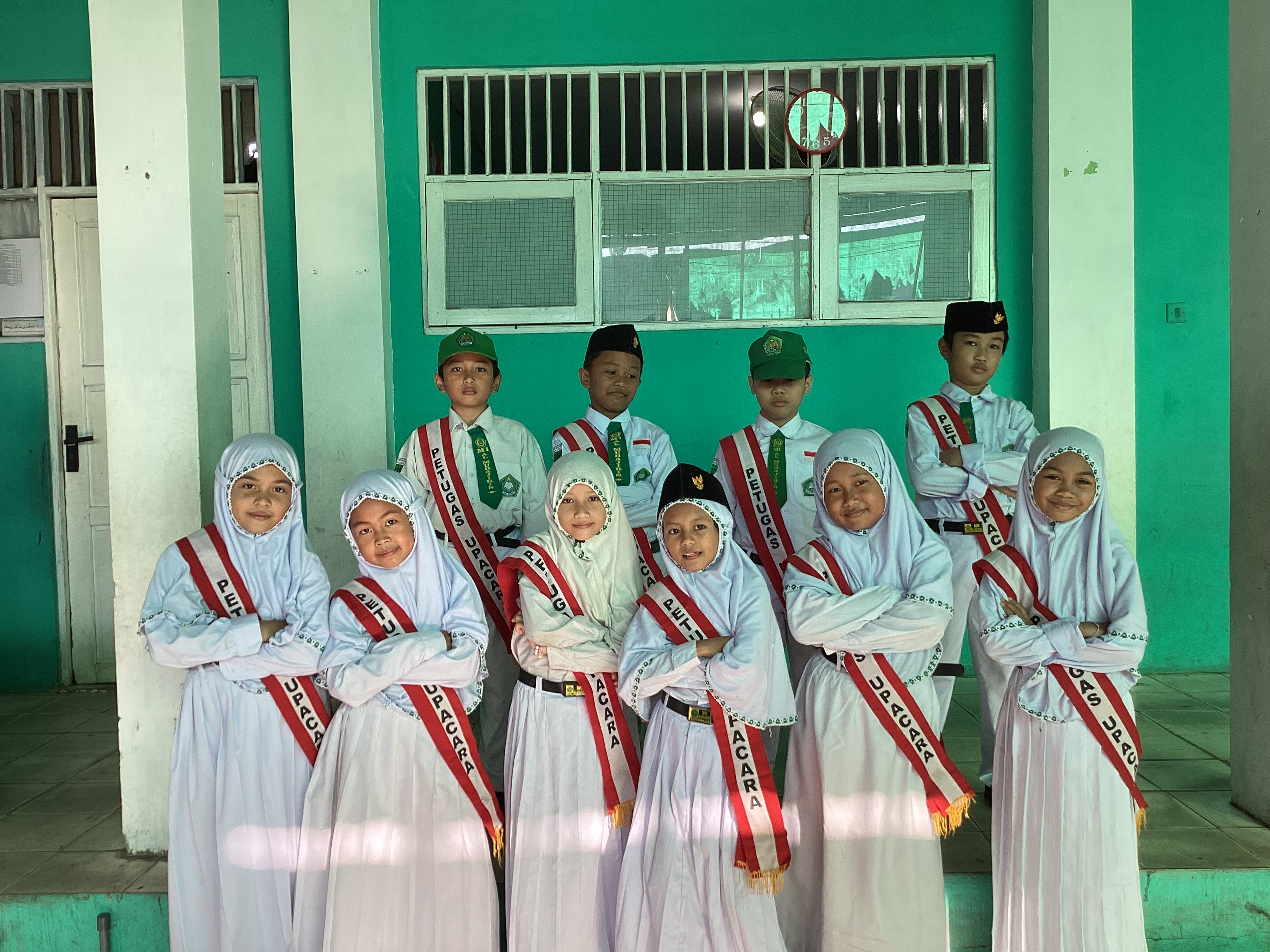 Upacara bendera MIS Al Muhajirin